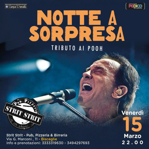Notte a sorpresa - tributo ai Pooh a Bisceglie