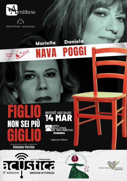 Manduria, ad Acustica Mariella Nava e Daniela Poggi