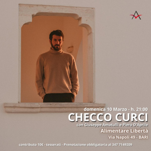 Checco Curci in concerto ad Alimentare Libertà