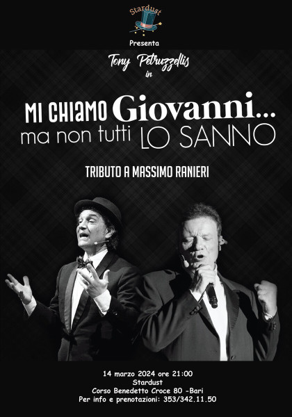 Mi chiamo Giovanni ma non tutti lo sanno