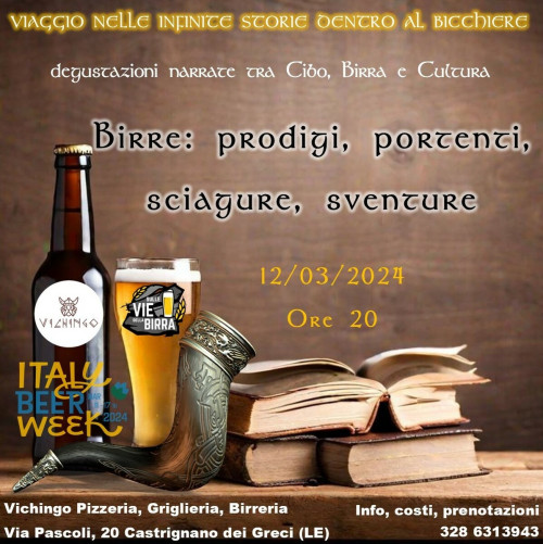 Birra: prodigi, portenti, sciagure, sventure