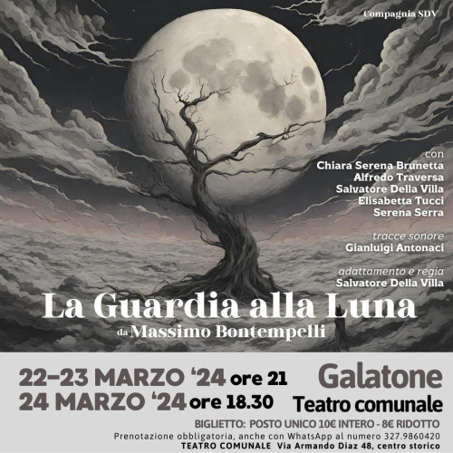 LA GUARDIA ALLA LUNA da Massimo Bontempelli