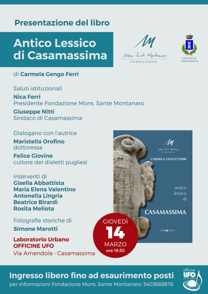 Presentazione "Antico lessico di Casamassima"
