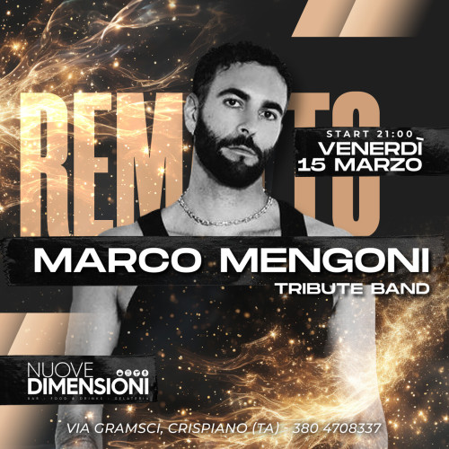 Re Matto - Marco Mengoni Tribute Band
