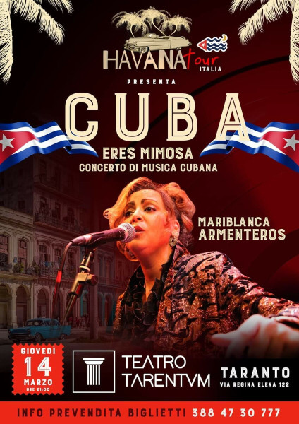Cuba come una Mimosa: c'è Mariblanca Armenteros