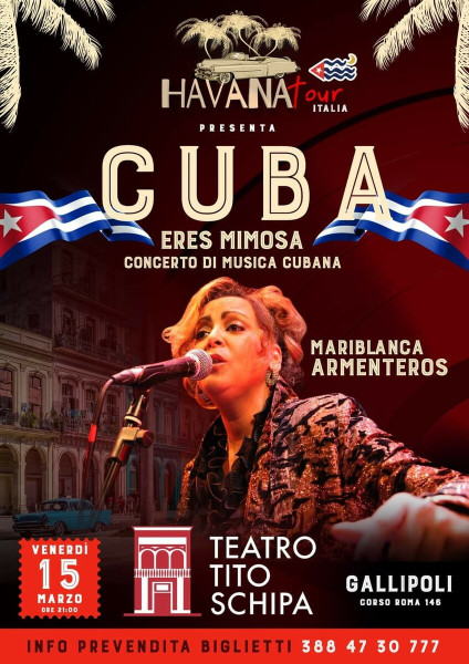 Cuba come una Mimosa: c'è Mariblanca Armenteros