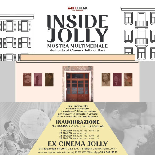 Inside Jolly - un'esperienza immersiva nel passato del cinema a Bari