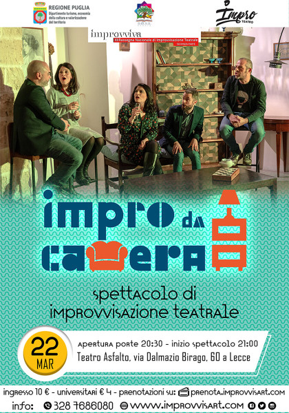 "Impro da camera" - atto unico di Improvvisazione Teatrale