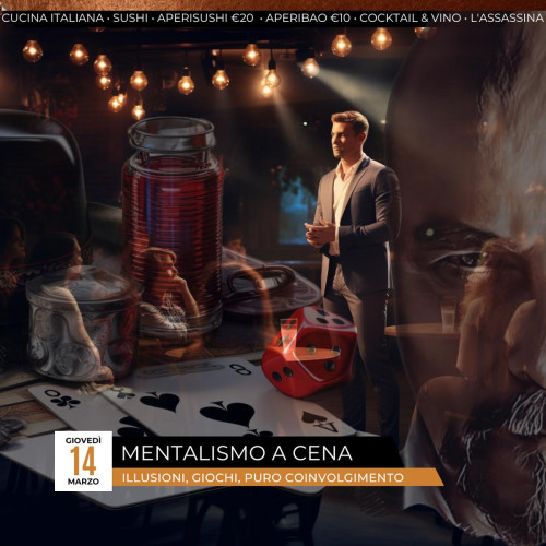 Cena con Mentalismo da Panacea