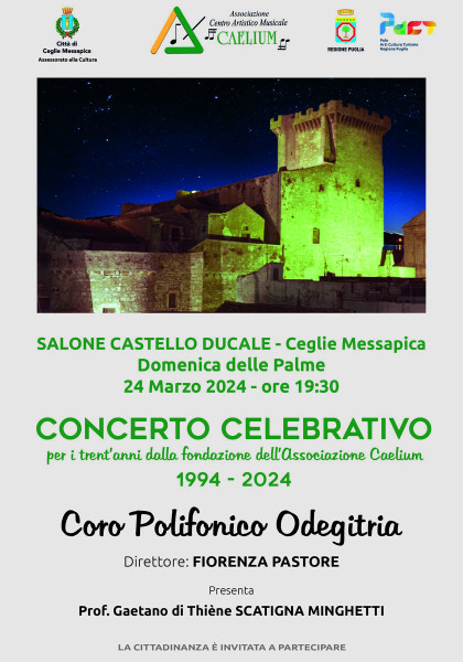 Concerto Celebrativo Associazione Caelium