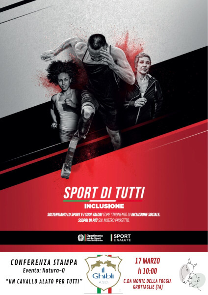 Un cavallo alato per tutti: giornata di inclusione e sport