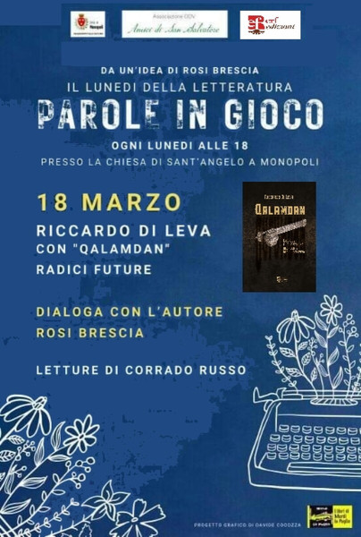 Qalamdan a Parole in gioco (Il Lunedì della Letteratura)