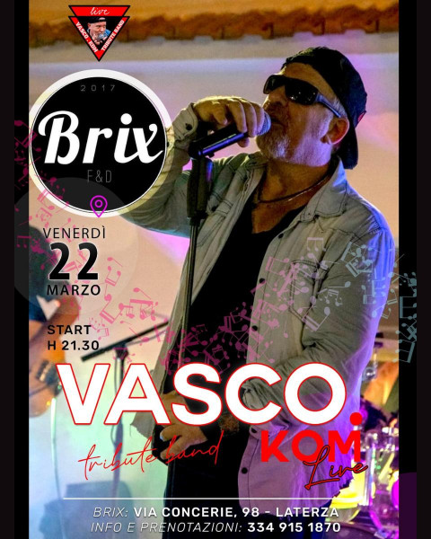 Vasco.kom live al Brix!