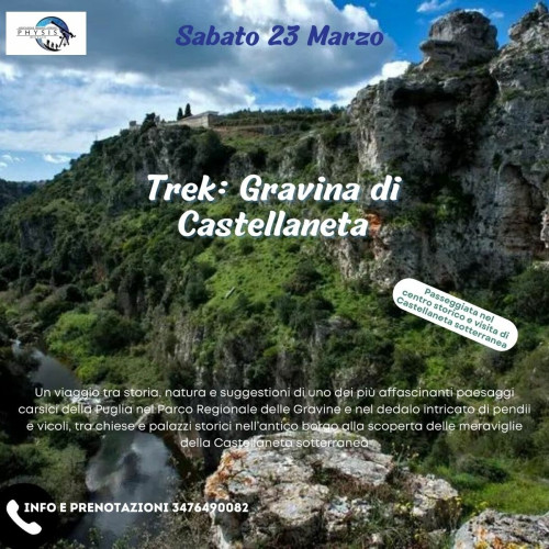 Trek: GRAVINA DI CASTELLANETA