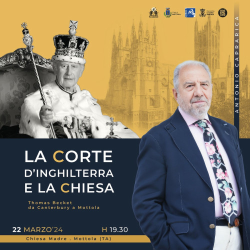 Dalla corona inglese a Becket: a Mottola c'è Antonio Caprarica