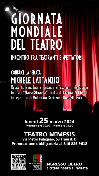 Giornata Mondiale del Teatro