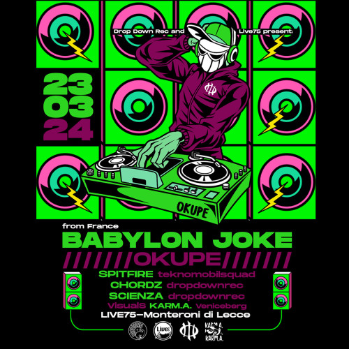 Un'esplosione di Musica Tekno con Babylon Joke