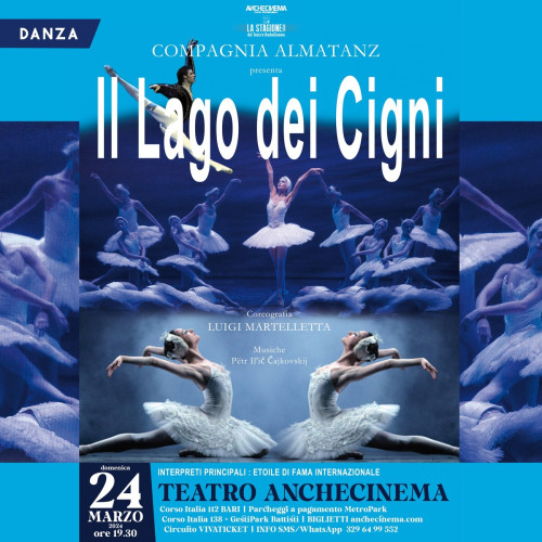 IL LAGO DEI CIGNI -  spettacolo di danzabari