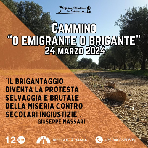 Cammino "O emigrante o brigante"