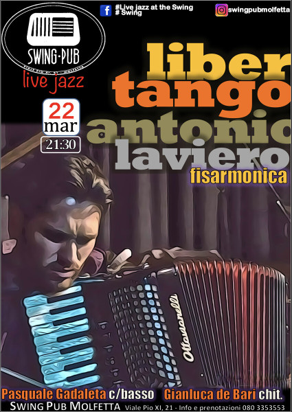 Live Jazz - Antonio Laviero - Libertango