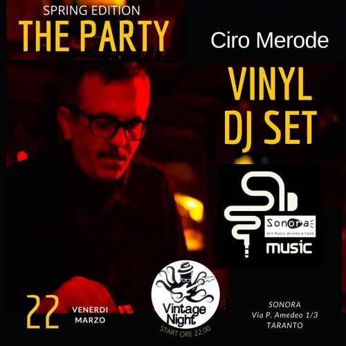 Ciro Merode Vinyl Dj Set