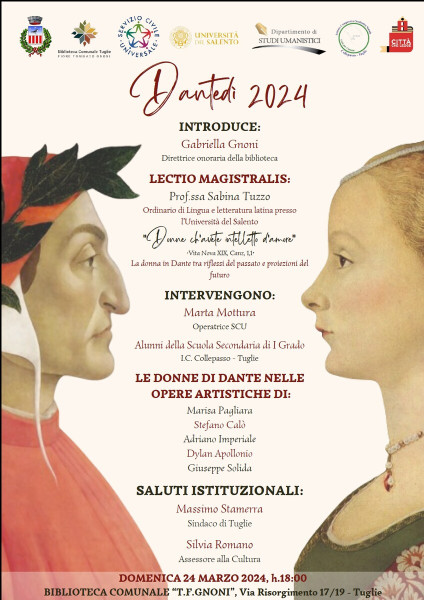 Dantedì a Tuglie dedicato alle donne