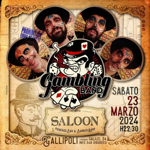 Giancarlo DellAnna e la Gambling Band in concerto