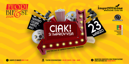 Ciak, si improvvisa - Spettacolo di Improvvisazione Teatrale