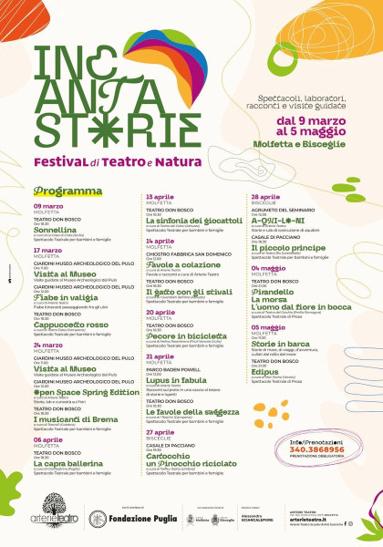 INCANTASTORIE festival di teatro e natura - I MUSICANTI DI BREMA