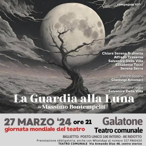LA GUARDIA ALLA LUNA da Massimo Bontempelli