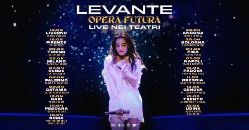 Levante Opera Futura live: il tour