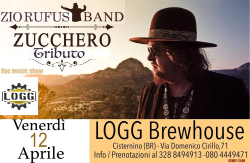 Concerto Zucchero Fornaciari by ZIO RUFUS BAND at LOGG Brewhouse