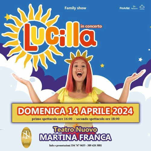 Lucilla live show
