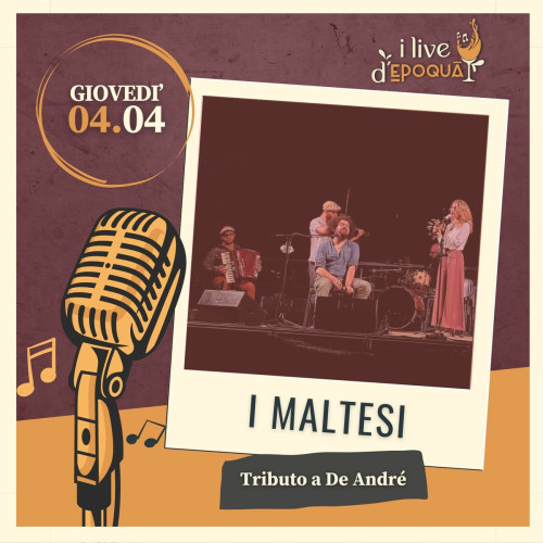 I Maltesi - Tributo a De André - live da Epoqua