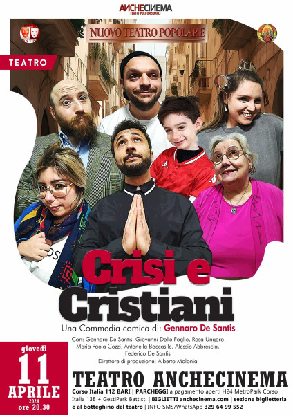 Crisi e Cristiani - commedia comica