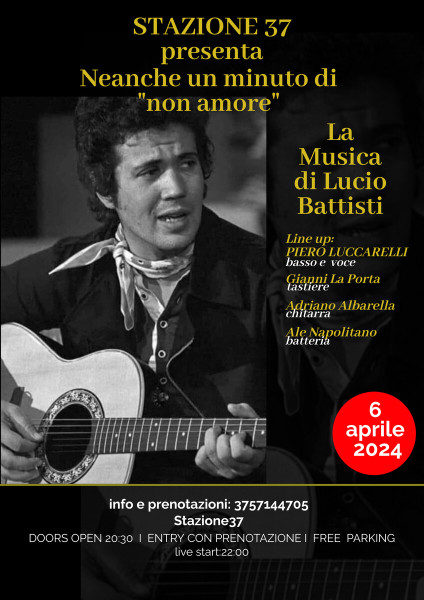Neanche un minuto di non amore- Lucio Battisti