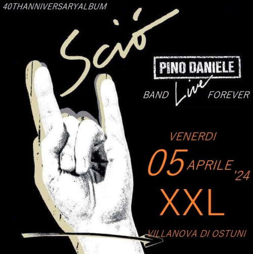 Sciò Live Band Pino Daniele Forever in concerto