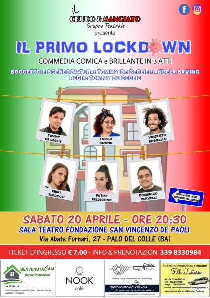 IL PRIMO LOCKDOWN - Commedia Teatrale Comica