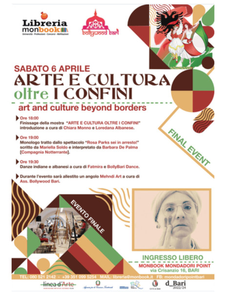 Final party/finissage ARTE E CULTURA OLTRE I CONFINI