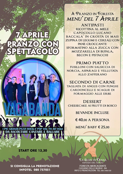 Una domenica con i VAGABANDA live