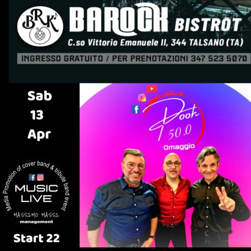 50.0 Live Pooh Tribute band