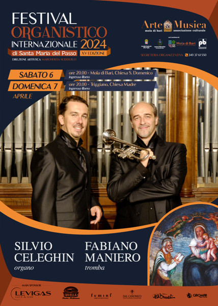 Organo e tromba con Silvio Celeghin e Fabiano Maniero per il Festival Internazionale di Santa Maria del Passo
