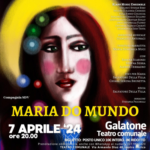 MARIA DO MUNDO spettacolo concerto