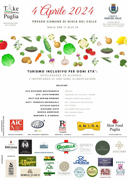 Turismo Inclusivo per ogni età: intolleranze e allergie... l'importanza di una sana alimentazione