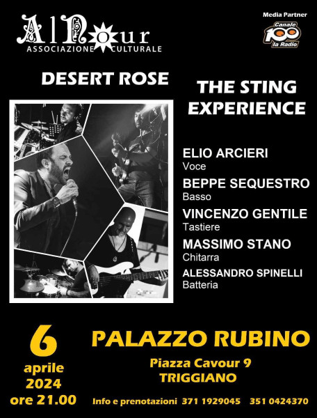 A Triggiano il tributo a Sting e alla sua musica
