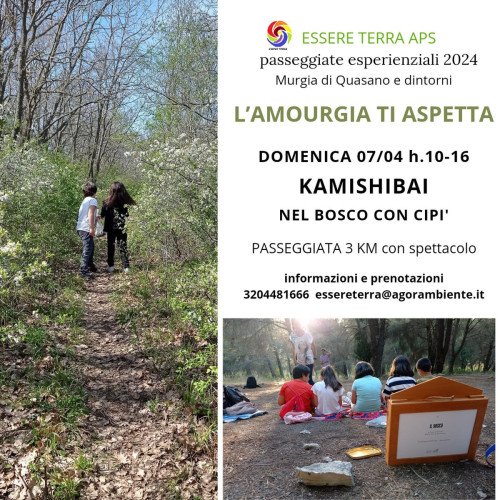 KAMISHIBAI: nel bosco con Cipí