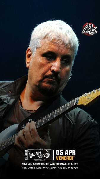 ALMANEGRA Pino Daniele Tribute Band al Memphis Pub