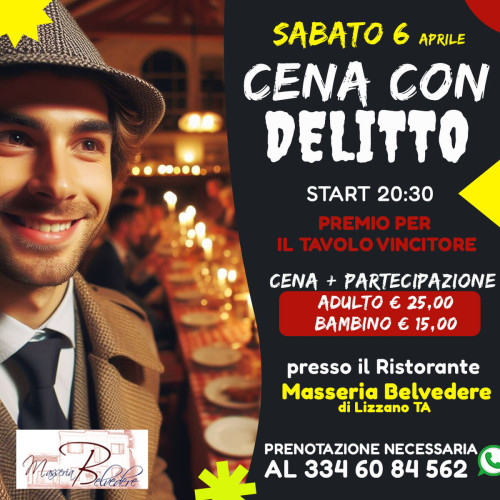 CENA CON DELITTO - Riuscirai a risolvere il giallo?