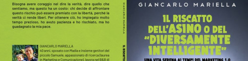 "Il riscatto dellAsino o del «diversamente intelligente»", Giancarlo Mariella ospite di VIAGGI LETTERARI NEL BORGO