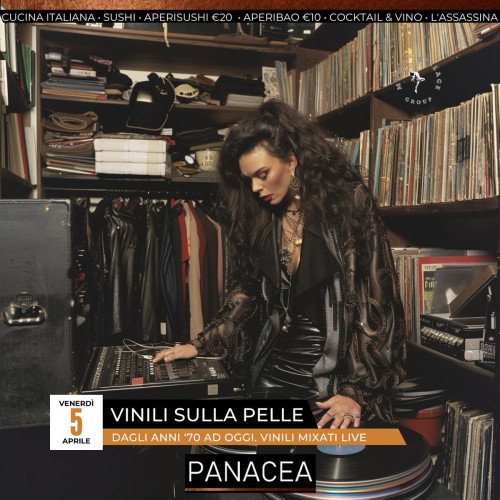 Vinili sulla pelle - mixati LIVE da Panacea